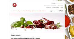 Desktop Screenshot of gewuerzladen.ch